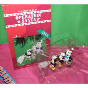 Carlton Heirloom Operation Santa Shipshape Christmas 6th Anniv 2001 Ornament